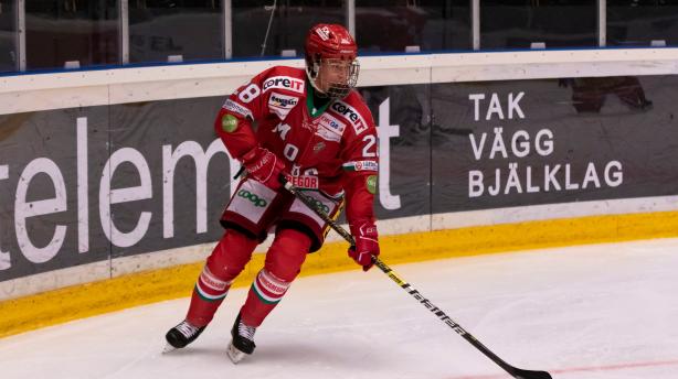 Bjorn Edlund Infor Premiaren Mot Lulea Hockey Mssk Modo Channel