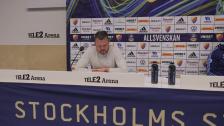 Presskonferensen efter Djurgården - Elfsborg