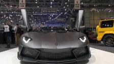 Mansory Aventador CARBONADO twin turbo all carbon body Geneva 2013