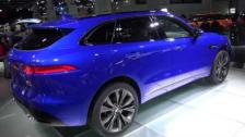 [4k] Jaguar F-Pace S at Frankfurt 2015