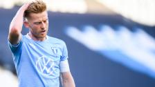 Oscar Lewicki och AC efter 1–1 mot IFK Norrköping