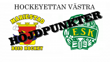 Höjdpunkter Mariestad BoIS - Enköping / Söndag 15/11