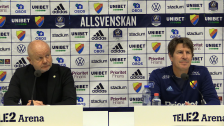 Presskonferensen efter Djurgården - BK Häcken