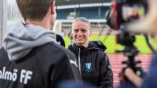 Amanda Kander efter 6–0 mot FC Staffanstorp