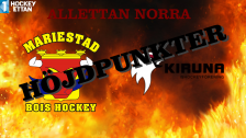 Höjdpunkter Mariestad BoIS - Kiruna IF / 160130