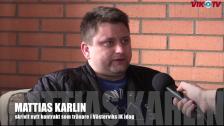 Mattias Karlin har skrivit nytt kontrakt med Västerviks IK