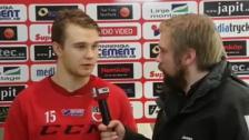 Pontus Wikström efter 3-1 segern mot Kumla