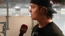 2-målsskytten Jesper Sellin efter vinsten borta mot Arboga!
