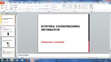 Frånvaro: sjukdom - inläst på kinesiska