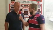 Sergei Joukov efter förlusten mot Halmstad