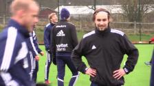 Kevin Walker om första träningspasset med DIF