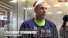 Inför VIK-SSK träningsmatch Coach Karlin och #24 Conny Strömberg