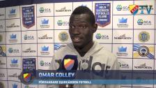 Omar Colley om sitt första Allsvenska mål