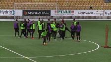 Inför mötet med Sarpsborg: Adam Lundqvist och Samuel Holmén