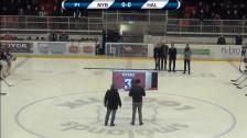 Fredrik Olaussons tröja hissas i Victoriahallen