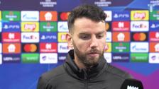 Erdal Rakip efter hemmamatchen mot Chelsea