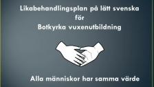 Likabehandlingsplan